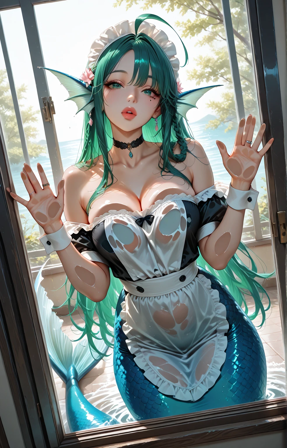 Sexy dragon girl with big boobs naked 