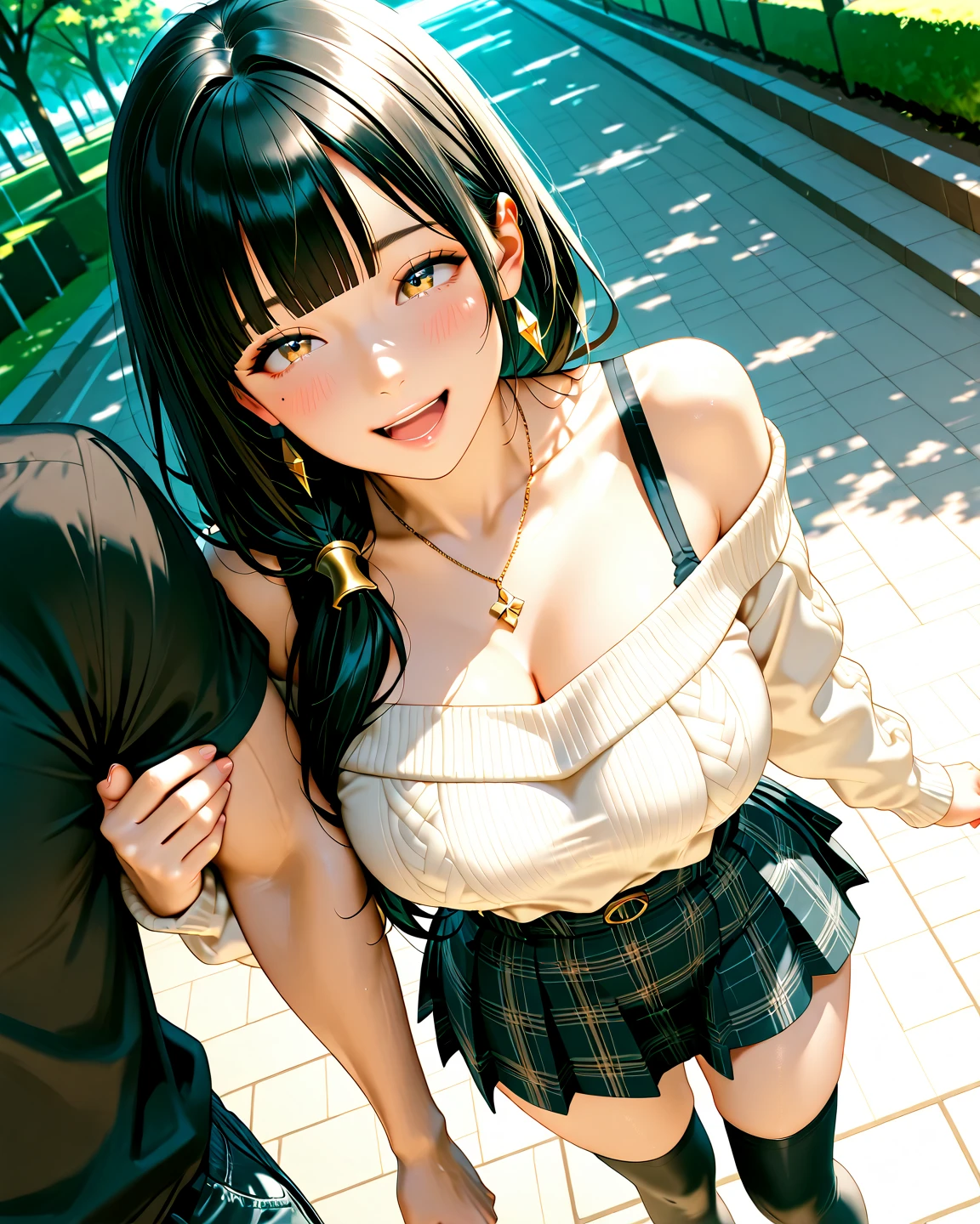 masterpiece, best quality,1girl,young girl,brown eyes,long hair,shiny skin,(nice leg line:1.3),(ahegao:1.2),thick thighs,thin waist,huge breasts
BREAK
, Black_bodysuit, high-waisted_shorts, platform_sandals, chain_choker_necklace, hoop_earrings,
BREAK
, Department_store,,crowd,depth of field,looking at viewer,squatting,from side,upper body,legsupsexms