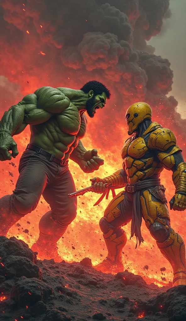 The combination of Iron Man and Hulk has a Chinese Taoist feel --auto