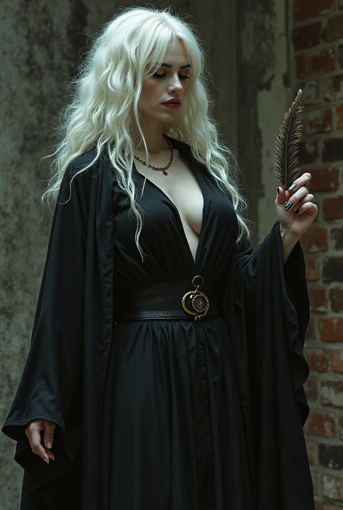 (1girl:1.3), Solo, Body Parts, Pale Skin, Official Art, Unified 8k Wallpaper, Ultra Detail, Beauty and Aesthetics, Beauty, Masterpiece, Best Quality, Fantastic Atmosphere, Calm Color Palette, Peaceful Mood, Soft Shadows, Witch Priestess, Charisma Spell, Talisman, Witch Duty,