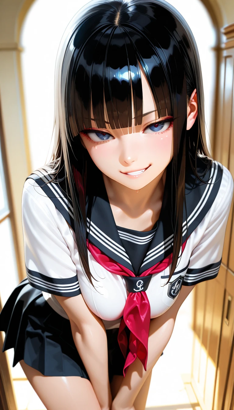 nsfw, (highly detailed beautiful face and eyes:1.2), (((lying))), bbfumika, idolmaster, long hair, hairband, (Sailor School uniform:1.5), ((huge breasted)), ((white pantie)), 1girl, solo, (lift shirt:1.5), (show off breasts:1.5), (spread legs, legs up), (pleated mini skirt:1.3), from below, (white pantie, lift skirt, pantie shot, blush), (blushing:1.2), (town overview), detailed landscape, (best quality,masterpiece:1.2), intricate details, extremely detailed,8k resolution, natural lighting,