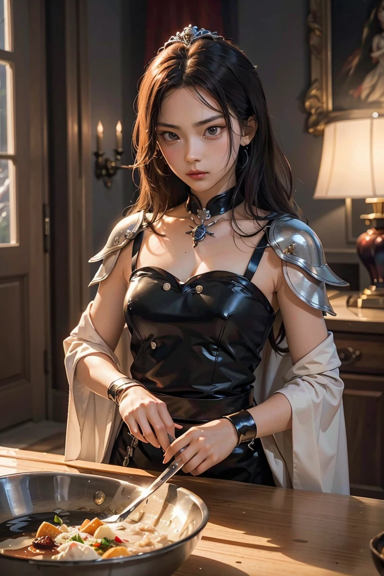 (((32k,high detal,high-detail、masterpiece,Attention to detail,full body Esbian,独奏,1teens girl))),Raw photo & realistic atmosphere,beautiful dark blue eyes,Detailed mouth,Detailed eyebrows,Shine in every detail,Eyes drawn in detail、Very beautiful eyes with azure eyes,Detailed lips、Infinite reality, ,Brave samurai of the Sengoku period, bulky17 year old beautiful girl,Female samurai of the Sengoku period of Japan,flushed,Tremendously beautiful17-year-old Sengoku samurai beauty girl,(youthfulness,Pierce sad eyes,Serious beautiful look,Armor samurai of the Sengoku period,Sengoku armor,Armor of the Warring States Period,Black shiny hair,Chonmage,showing your whole body,Detailed crisp armor,Beautiful luxurious Sengoku armor,Armoured pockets,torso,small hand,Sandals,Shoulder to shoulder,Sengoku Warlord,Sengoku Daimyo,A beautiful girl strongly influenced by Ranmaru Mori,The image of the whole body turning red and black,Beautiful face like a princess:1.6),(The whole body is wet from the rain,Red-black liquid on the face,Red-black liquid on lips,Red-black liquid in armor:1.8)