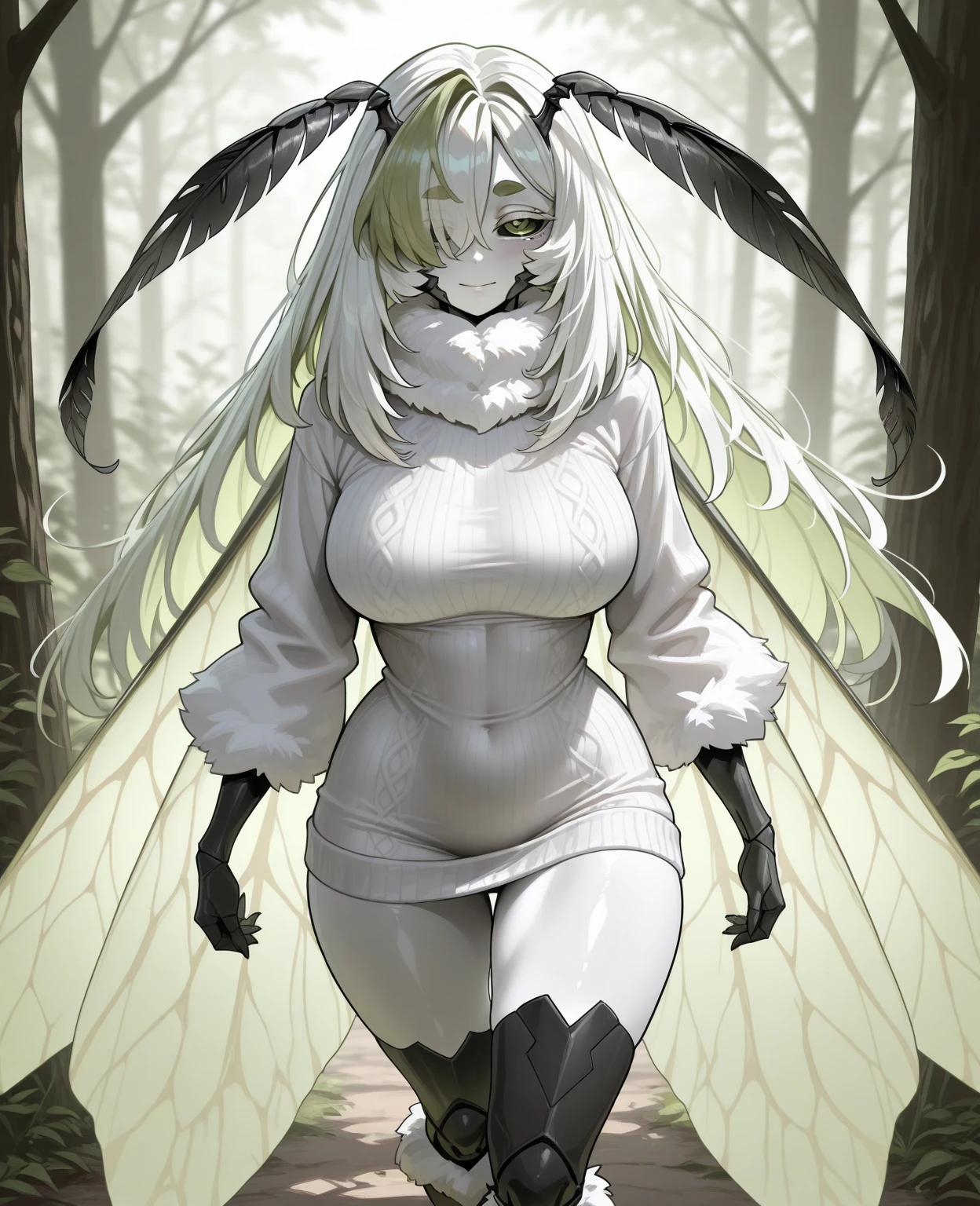 1woman,moth woman,mature female, full body, in a garden, Depth of Field,