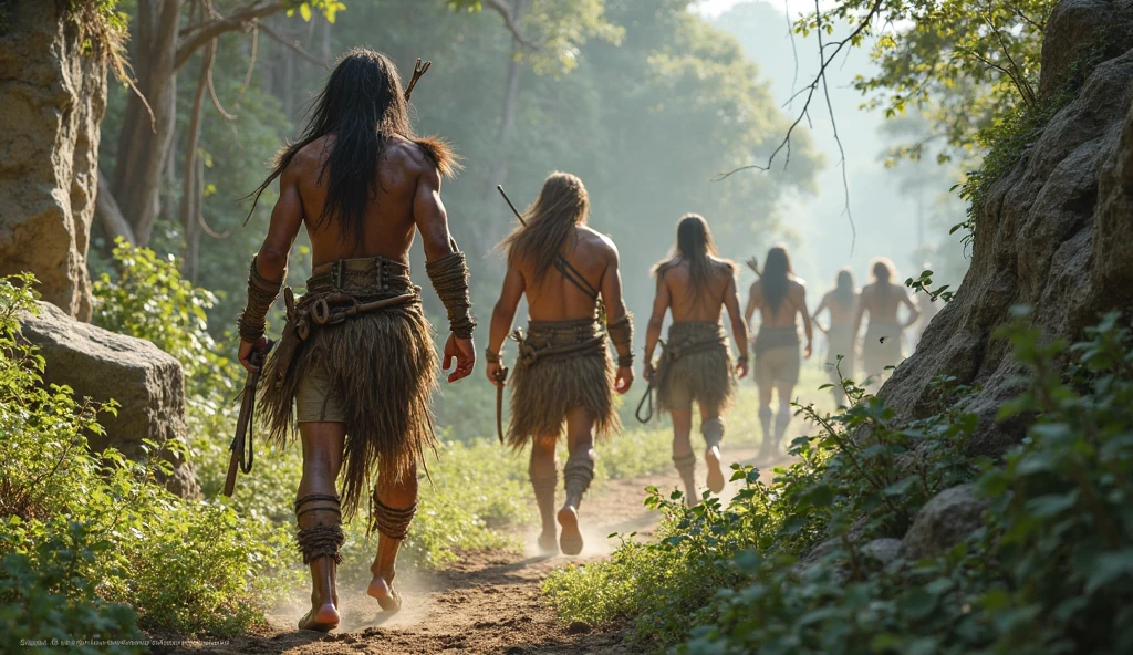 a young white male wearing loin cloth, inside a dilapidated tribal hut, the hut is situated within a large cavern system, detailed face, beautiful eyes, photorealistic, 8k, high quality, masterpiece, dramatic lighting, moody atmosphere, cinematic, fantasy, concept art, dirt and grime body