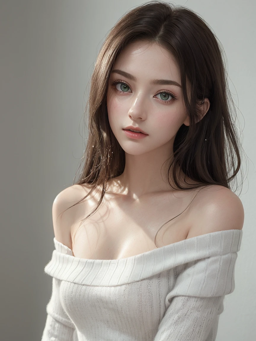 Beautiful caucasian girl, Photorealistic, Masterpiece,  artstation trending, 8K, Very cute, Beautiful, Cinematic
