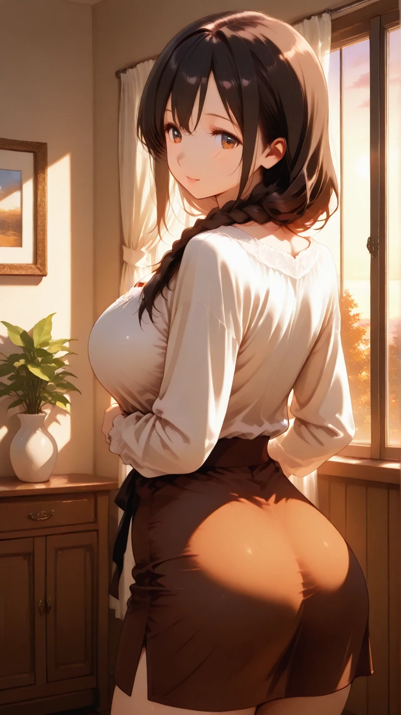 High resolution, high quality, 1 girl, anime girl, brown long hair, brown eyes, Green glasses, sunburned skin, big breasts, (big ass),pink cardigan,White Dirndl Skirt,white knee socks,Upper body,close,sit on a chair,、、A huge amount of semen drips onto her breasts.、A huge amount of semen drips down her thighs、A huge amount of semen drips down her thighs、Covered in semen、Covered in semen、A huge amount of semen drips onto her breasts、A huge amount of semen drips onto her breasts.、A huge amount of semen drips down her thighs、A huge amount of semen drips down her thighs、Covered in semen、Covered in semen、after rape、after sex、torn clothes、A huge amount of semen spills out of her mouth and drips onto her breasts. 、crying face、nakedの女性、naked、sexy、have sex with a man最中、during sex、that'I'm inside、have sex with a man、have sex with a man、The penis is inserted into the vagina、The penis is inserted into the vagina、No modification、A man's penis is thrust up from below、