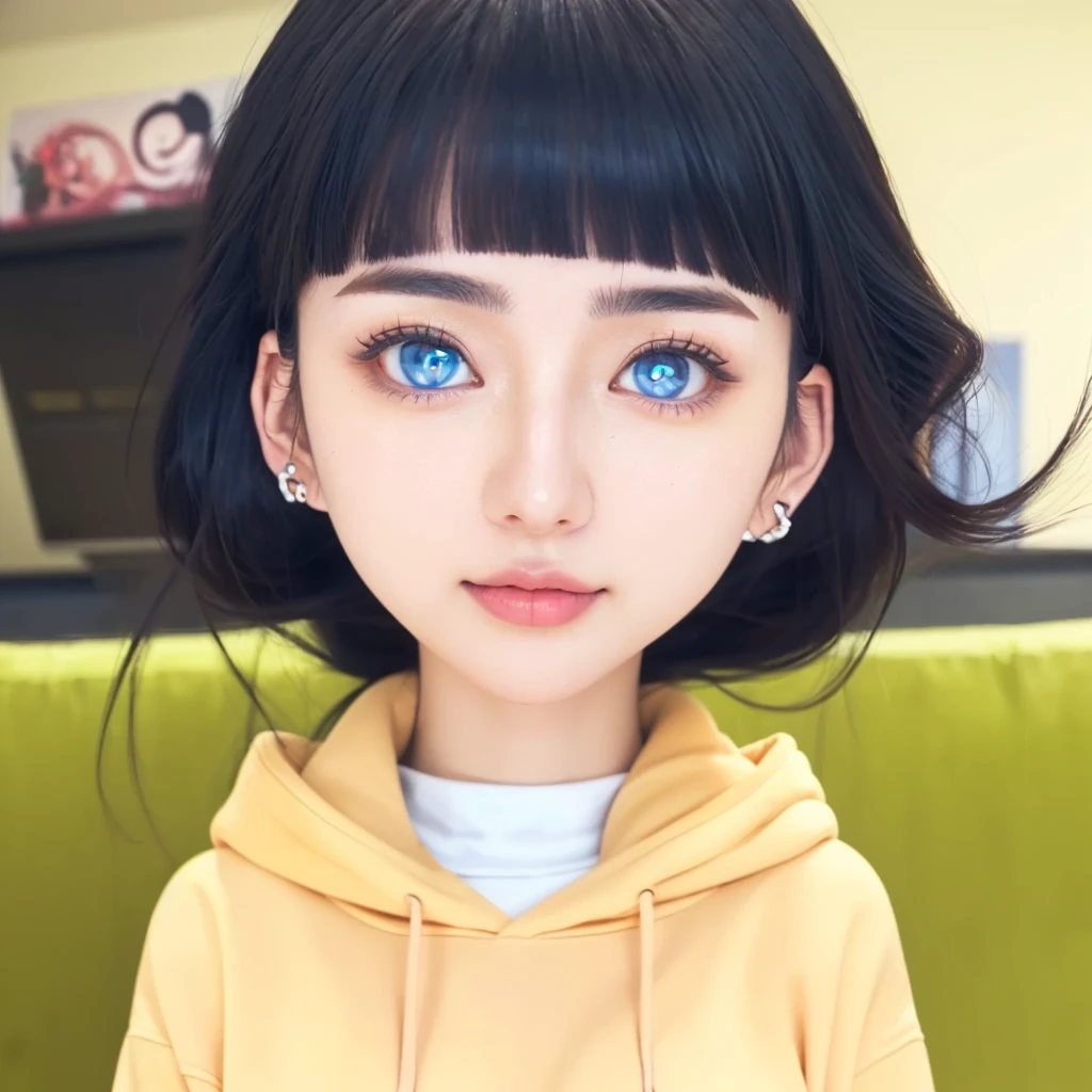 Turns every photo work art ,of a woman with long black hair and a pink shirt, she has a distant expression, semi realistic anime, in an anime style, semirealistic anime style, she has black hair, in anime style, (blue eyes:1.3), blunt bangs ,Uzumaki Himawari ,realistic ultra high qualiti detail images HD Restoration ,Ai,filter ,super detail clothes ,eliminates  to enchance igamages quality ,Best anime realistic ,1girl ,masterpiece ,from of a woman with long black hair and a pink shirt, she has a distant expression, semi realistic anime, in an anime style, semirealistic anime style, she has black hair, in anime style, (blue eyes:1.3), blunt bangs ,quality detail ,perffect charakter real live , high detailed photos real ,anime from realistic ,photrait realism , super detail ,cute eyes , detail hair ,ultra high quality ,Hd resulition ,