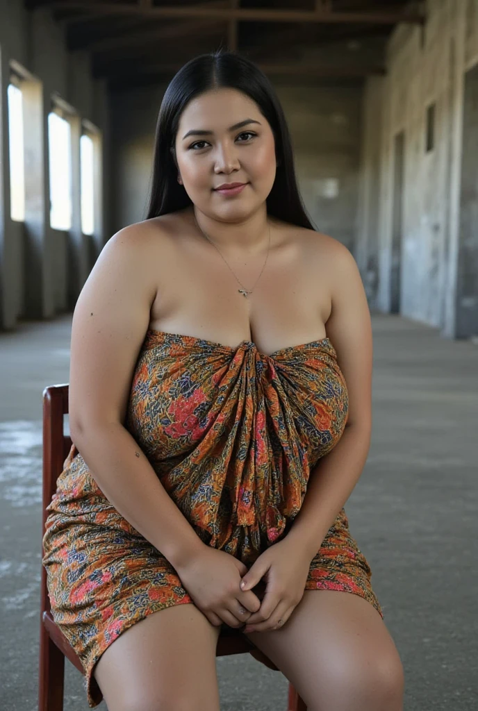 asian gorl 30 years old chubby big indian Off-Shoulder Dress