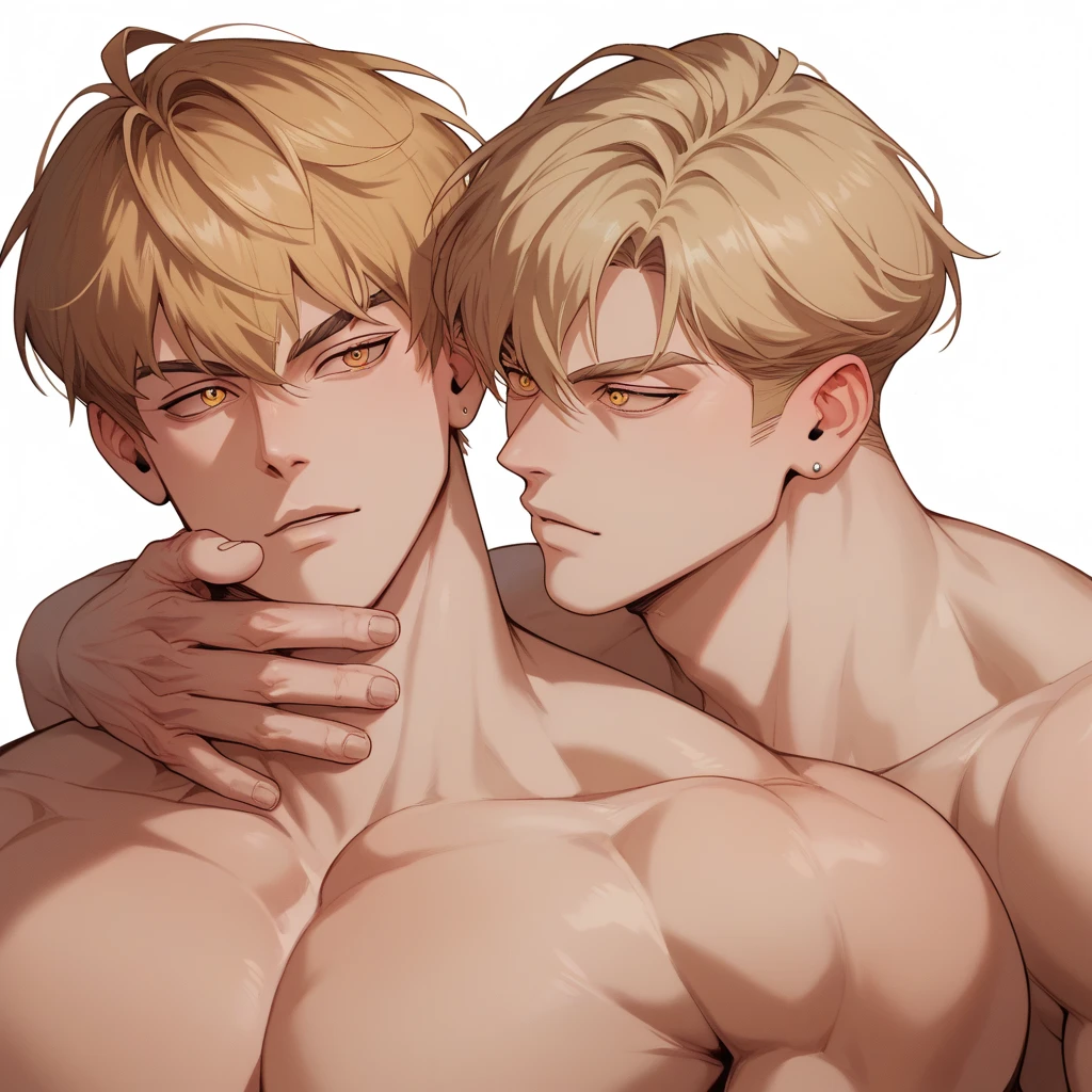 Jean Kirstein,Young man,Short cut,Small penis,Huge testicles,naked