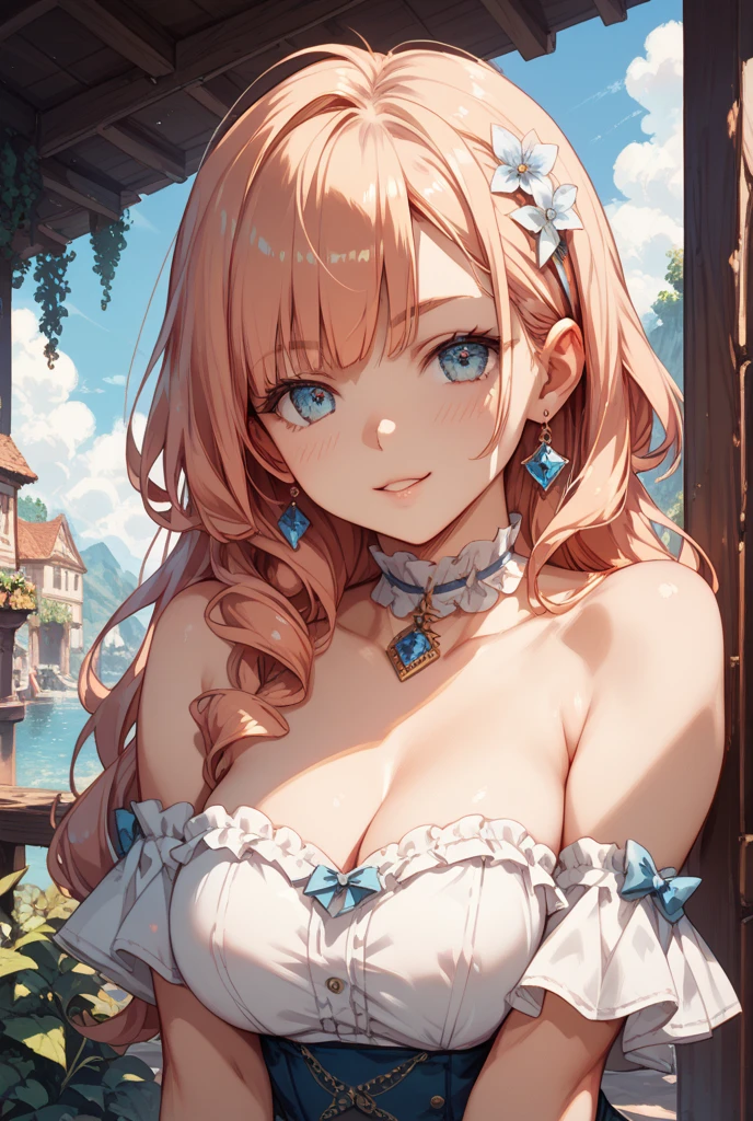 (a tiny crowd of adventurers on a tiny hill in front of the breasts of a giantess: 1.2), a giantess looming over tiny adventurers on a tiny hill, (tiny adventurers: 1.1), (tiny crowd of adventurers on a tiny cliff in front of a girl: 1.4), (height_difference:1.2), (size_difference:1.1), giantess girls in the background, simple background, (dark deep forest:1.1), (giantess:1.1), (collarbone), upper body, giantess girls in the background, multiple girls, (2girls:1.4), (giantess:1.1),deep dark forest, squatting, warriors, knights, (cute dress: 1.2), hills, cliffs, tiny village, dark forest