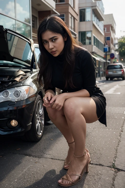 A stoner with venereal disease prostituted herself on the side of the road