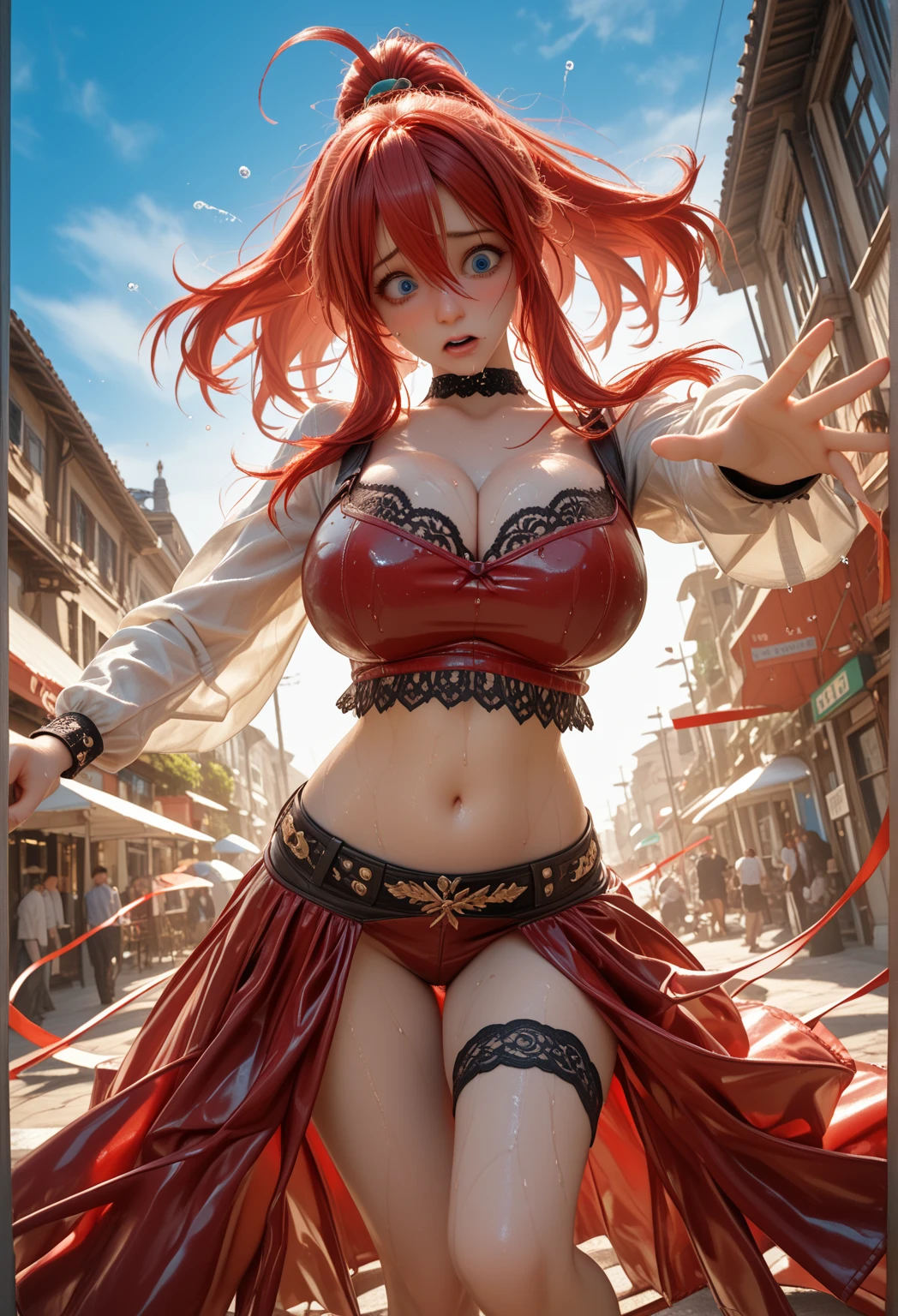 (8k, RAW photo, photorealistic:1.25) ,( lipgloss, eyelashes, gloss-face, glossy skin, best quality, ultra highres, depth of field, chromatic aberration, caustics, Broad lighting, natural shading,) looking at viewer with a serene and goddess-like happiness, detailed eye, very detailed eyes