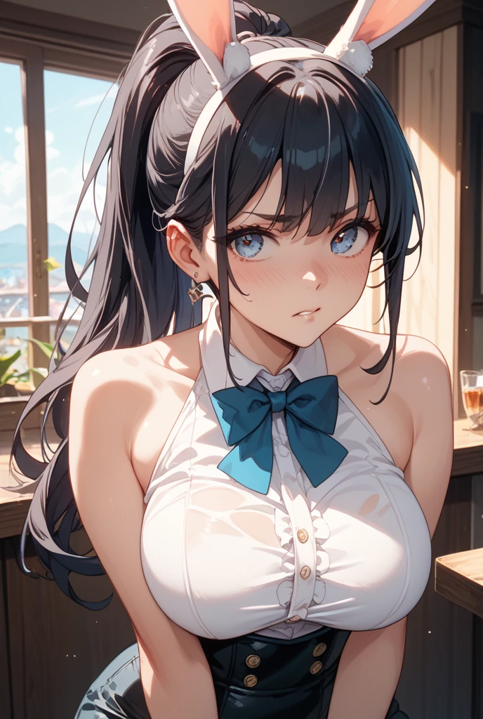 ultra-quality, ultla highres, Hyper Detailed, High contrast, superfine illustration, creative refinement, ssmile, (small tits),Bedrooms