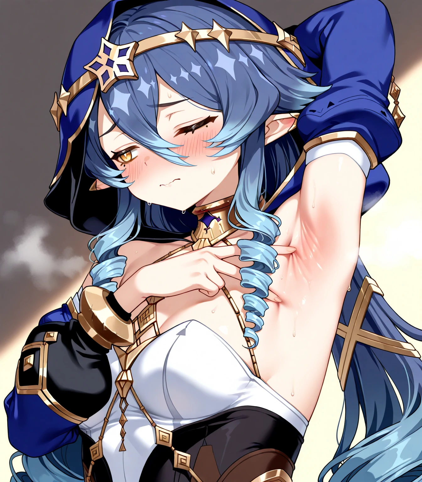 ((((((もっともっと服がはち切れそうなSuper big breasts:1.9))))))、((((Her breasts are so big they overflow from her clothes:1.9))))((((スカートが短すぎてWhite pantiesが覗く:9))))、((((White panties:1.9))))((彼女のドレスは短すぎてWhite pantiesが覗く:1.9))、(((White panties:1.9)))masterpiece, Highest quality,, Highly detailed background, Perfect lighting, (beautiful, Highest quality:1.1), masterpiece, Perfect Eyes, (beautiful), (erotic:1.2) Cleavage,short hair, Bright light Blue Hair, Observe the audience,(masterpiece, Highest quality:1.1), Sage_(dq3),,Blue Hair, Circlet, Normal chest, Yellow gloves,little white mini skirt dress, belt, Cape, boots, Cleavage, Expose your shoulders,Please close your eyes tightly.、Open your mouth苦しむ、Sweaty、Drenched in sweat、(Full body image:1.3)、(超巨大なCleavage:1.2)、(Super big breasts:1.2)、(Clothes are torn to shreds:1.9)、(The skirt is too short and your underwear is visible:1.8)、(下着はWhite panties:1.8)、(shibari:1.8)、(Open your mouth:1.5)、(Please close your eyes tightly.:1.8)、(Enduring Suffering:1.5)、(Put your hands behind your back:1.9)、(tied up and hung with a rope:1.9)、(the whole body is tied with a rope:1.9)、(My clothes are soaked and shiny..:1.5)、(Clothes are soaked and see-through:1.8)、(Plump body:1.8)、(Get down on one knee:1.8)、(息を切らしてit hurts:1.8)、(The body is tied up with rope and restrained:1.9)、(Tie your knees with a rope:2.9)、(Tie your thighs with a rope:2.9)、(My whole body is covered in bruises:1.8)、(The whole body is dirty and filthy:1.8)、(shortness of breathまたは呼吸困難:1.6)、(My whole body is full of wounds:1.8)、(My whole body is full of woundsで力尽きる:1.9)、(Exhausted:1.5)、(shortness of breath:1.8)、(it hurts:1.8)、(Being strangled with a rope:1.8)、(Suspended from above by ropes:1.9)((超巨大なCleavage:1.9))、((White panties:1.9))、(Her hands are tied with rope:1.9)、(Please close your eyes tightly.:1.9)、(彼女のWhite pantiesは短すぎるドレスから覗いている:1.5)、(Her clothes were torn off by the men.る:1.2)、(She blushes in embarrassment:1.5)、(Her clothes were torn off by the men.、she was almost naked。.:1.2)、(She is arching her back:1.9)、(She is looking up:1.9)、(her body is full of scars:1.9)、(the back is arched:1.9)、(Her breast size is M cup:1.9)、((彼女はもっともっとSuper big breasts:1.9))、(She is bound by chains all over her body9)、(More and more roped off:1.9)、(shibari:2.9)、(shibari:2.9)、(Super big breasts:7.9)、(((スカートの隙間からWhite pantiesが覗く:1.9)))、(((She is tied up with rope:1.9)))、((((((White panties:1.9))))))、(((((((((((((彼女は超超Drenched in sweat:7.9)))))))))))))、(((((((((((彼女は上を向いてOpen your mouth顔を赤くして嫌がる:1.9)))))))))))、((((((((((I'm so embarrassed I blush and cry:1.9))))))))))