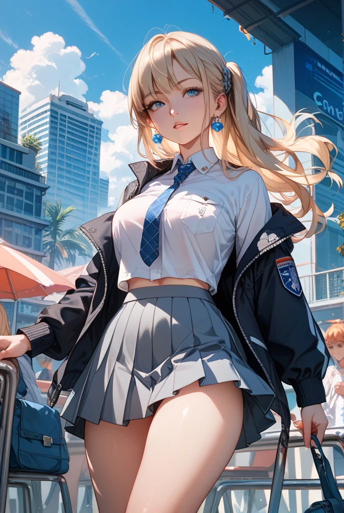 Please rearrange the skirt again.、