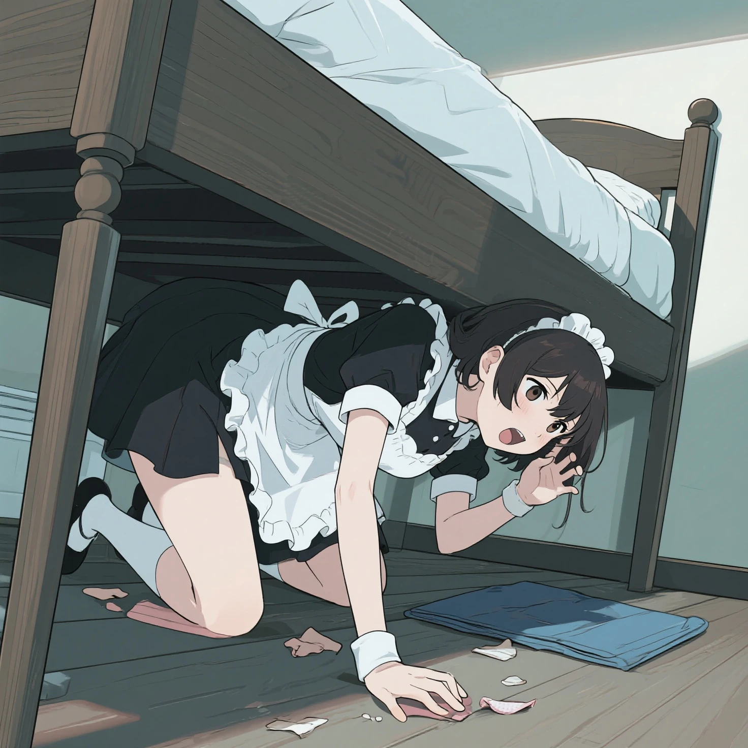Scene of a raping
