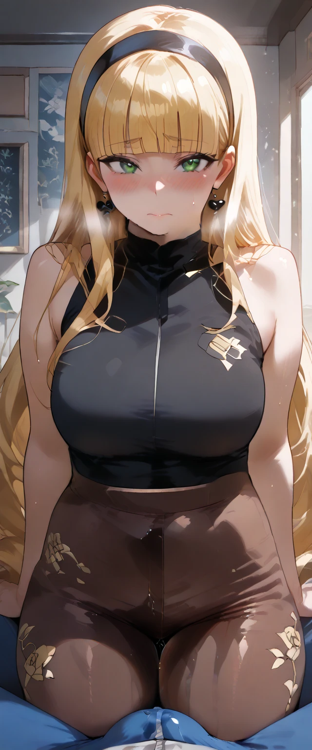 top quality、supreme1People Girls,high quality,A detailed face、A detailed eye、Detailed nose、Detailed mouth、 beautiful expression, ((piece of chewing gum)), ((a high resolution)), ((Best quality)), detail, (excited face.very happy,), ((shiny skin)), (high leg swimsuit、t-shirts)、 girl with, blonde, (Half double tail)、standing figure、light white skin:1.3、、Smaller chest, cinematic lighting, perfectly shaded,(((Classroom))), Realistic lighting with shades,Reflecting the whole body