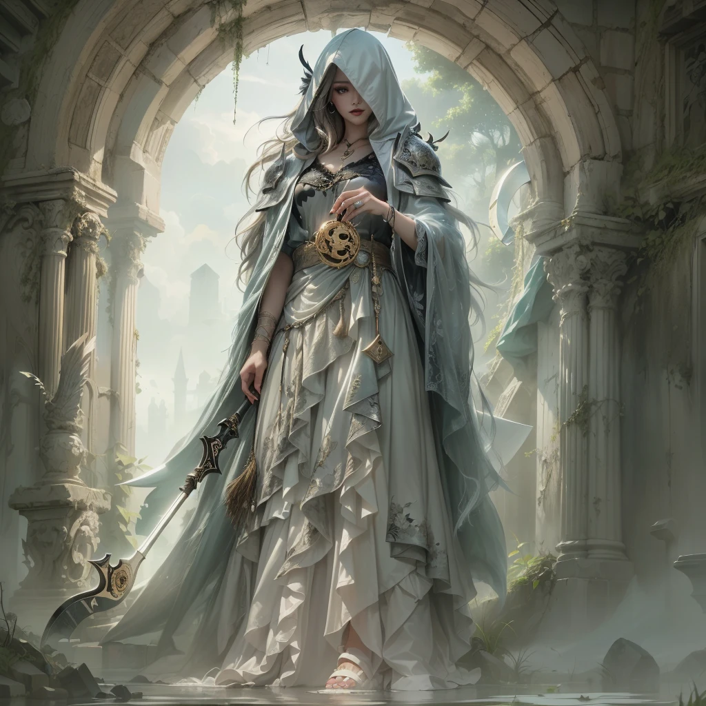 Celtic Warrior Woman, Stone Ruins, Tall and Slender, Flowing Dress with Celtic Knot Jewelry, Procreate, Watercolor Technique, Poster Design, 300 DPI, Soft Lighting, Ethereal Art, Mysterious, Serene Expression, Enchanting Atmosphere, bokeh, photo, 8k, dark, dynamic action, pale washed out style, dreamy nostalgic, soft focus, dark vignetting, light leaks, medium photography, gloomy artistic painterly ethereal, whimsical,
fututristic, city street
enki bilal
realistic,