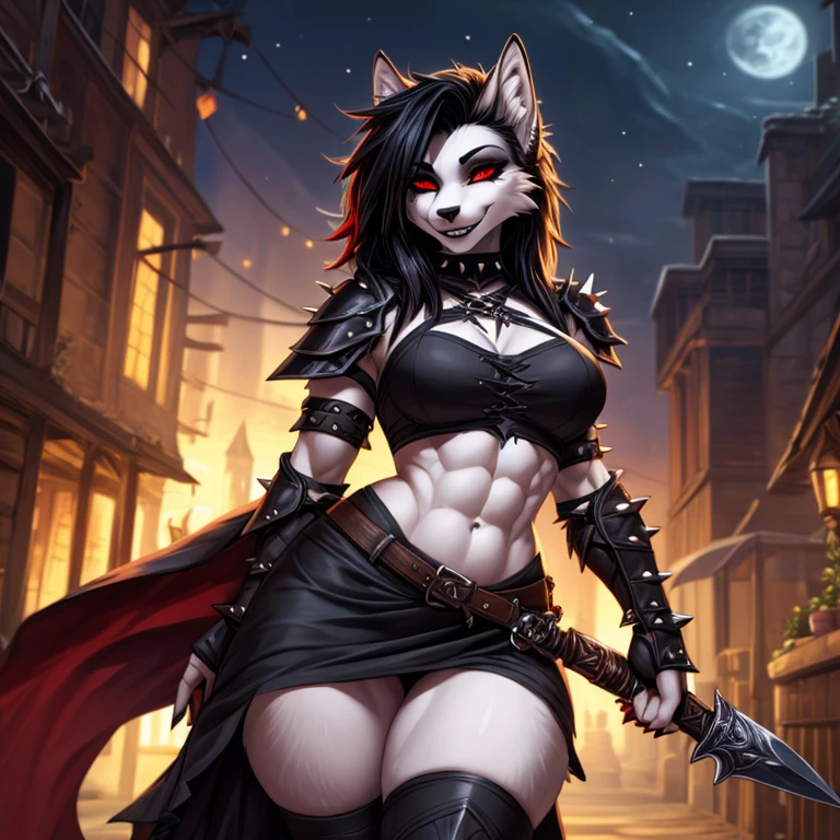 there is a cat that is standing up with its paws on its back, a digital painting by Shingei, deviantart contest winner, furry art, very very beautiful furry art, furry art!!!, pov furry art, fursona art, fursona furry art commission, furry character portrait, warrior cats fan art, furry mawshot art, on a red background