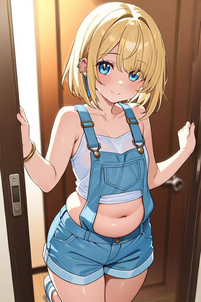 High quality background, bright and beautiful atmosphere, three girls (2 years old, (one with a short temper and round face), (one child)) (hair, surface effect, color effect), small breasts, blonde hair, Hawaiian resort area, in front of a fashionable Hawaiian store, a girl wearing Hawaiian clothes, very showy hairstyle, wiping her forehead looking hot, a mini pig walking sadly behind, a tropical mini pig having fun, "deltamon_sdXL: 0.73)>Deltamon makes an instant decision.((((nsfw)))),