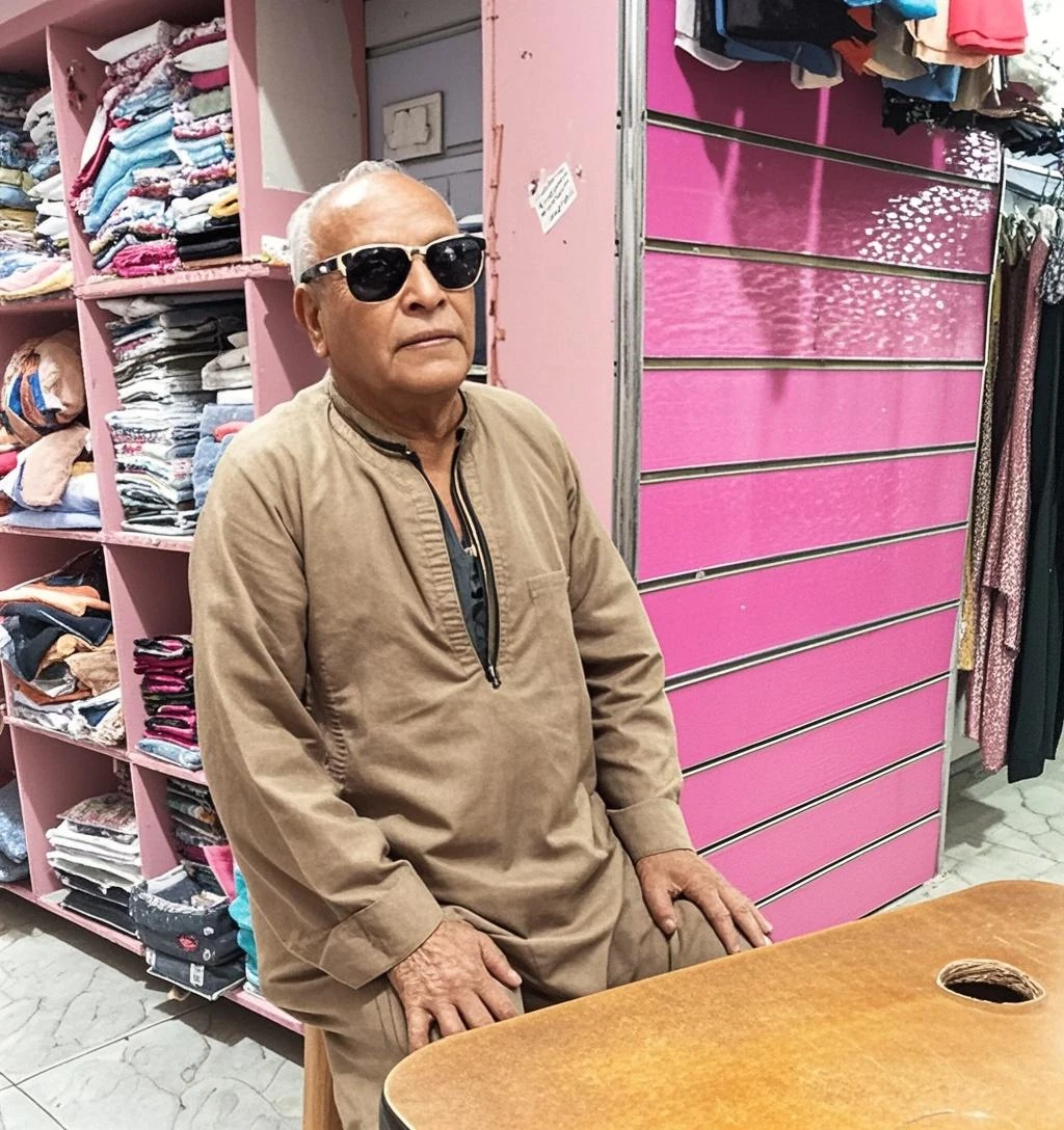 homem de 60 anos, com roupa de ballet olhando para a camera, sem sorrir, olhar triste, gray hair and feeling of sadness