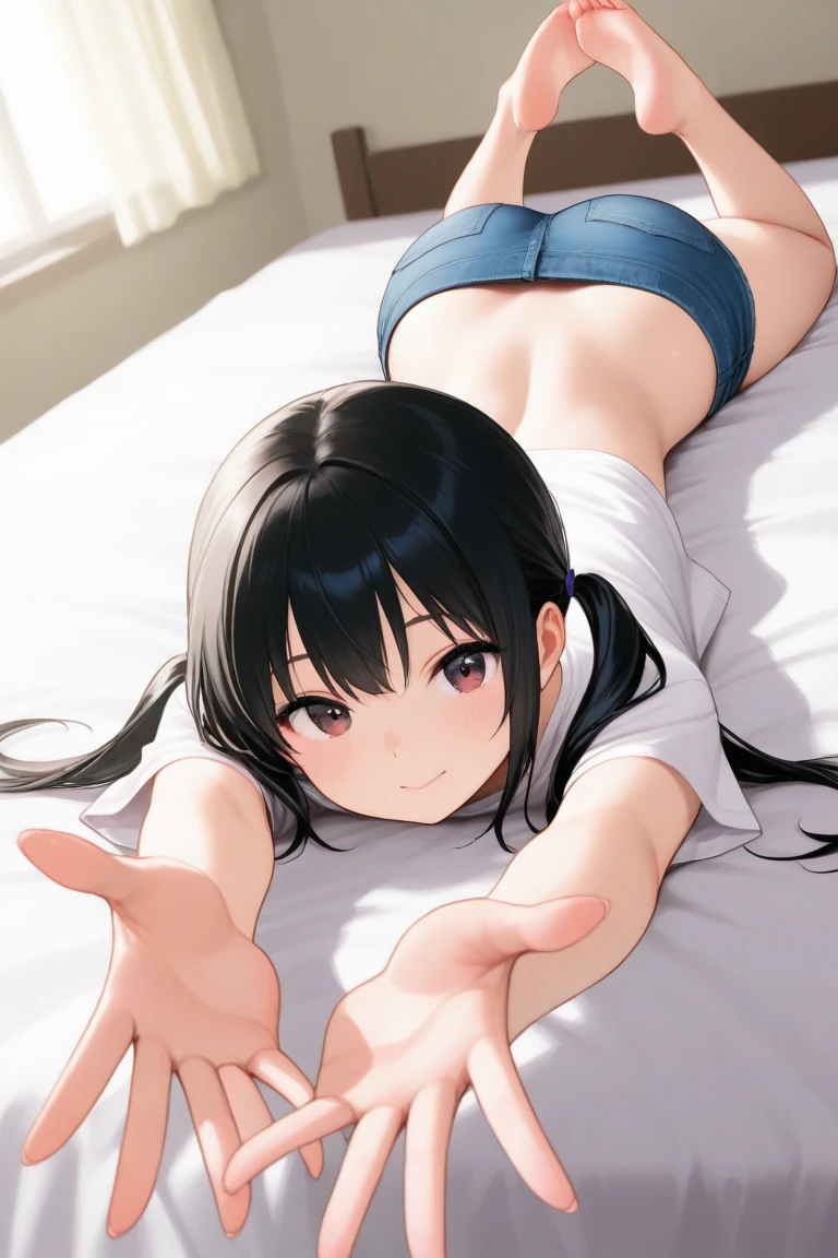 Male and female couples、sexual behavior、Do naughty things、Sex、Big cock、The penis is inserted、Close-up of pussy,Adult women、animeキャラクター、anime、エロanime、変態anime、naked、bed、Sit with your legs apart、I can see your pussy、Squirting、Love juice drips、Sigh、Masturbation、Finger masturbation、blush、sexy、spread pussy,rubbing pussy by hand、Insert your finger、Send by extraction、gifmovie、movie、Black Hair、short hair、smile