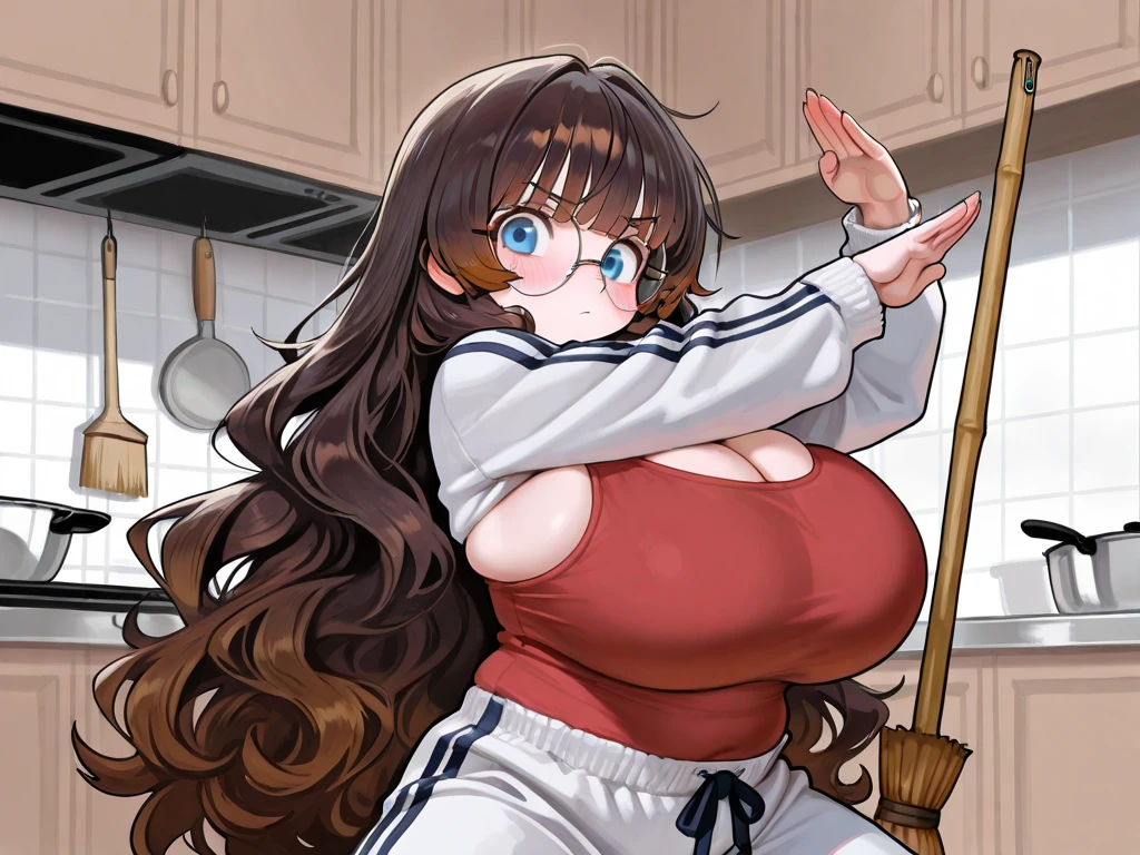(Ultra Masterpiece, Best quality, 8k), Detailed Face + eyes, (Absurdres), (Skindentation), (Best shadow), (Anime), /(Tsundere face)/, /(Tsundere looks)/, (Perfect face)+, (seductive beauty)+, (Gyaru), Huge breasts, Very curvy, (dark hair), Long hair, Bracelets, Beautiful hairstyle, (amber eyes), Full lips, ( face filled with happiness, angry expression, grin), (cute face), cute, ((beautiful character design)), At home, ( Intricate Clothes, intricate clothes ), BREAK, Professional photo, (Toned legs, Thick thighs), Big breasts, Ray tracing, (Perfect face)+, Octane render, good looking tank-top, ((white) loose tank-top: 1.3), tank top, good-looking shorts, ((pink) shorts: 1.2), shorts, open clothes, (cleavage), Huge breasts, (Shiny skin), (healthy body), 1 Female, (bold and assertive pose), (Very sexy+, Gorgeous woman++, young beautiful woman+), ( Facing the viewer ), ((Tsundere))+bondage (Shibari,hands tied behind back:1.5), (Shibari:1.21),Tied up, legs tied, ballgag drooling