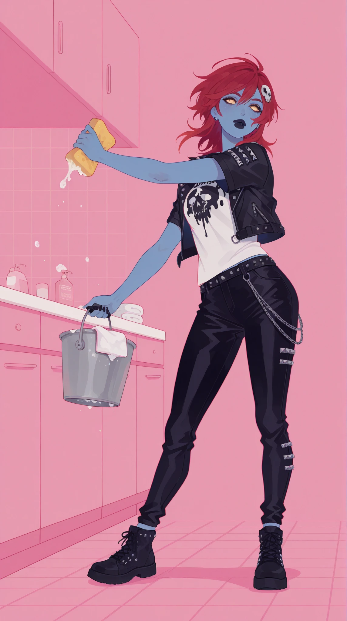 The beautiful girl in lace top and leggings is sitting astride a pile of skeletons in the center of the picture. She is holding a trembling sausage with juice squeezed out in her hand and smiling. There are multiple comic storyboards in the background，cbt, sausage bondage,sausage insertion,Sexy, trampling sausage with high heels heel,(masterpiece, best quality:1.2)，1 beautiful girl,sexy，comic storyboard:2, leggings, sit astride, axially symmetrical:2, ,femdom，sounding，cbt，hold，smile，colorful，leggings，thin gap，cameltoe，insertion，trembling，juice，spray， Long hair,Lace top,Sexy, Shiny leggings, High heel，cleveage, trampling, in forest, saliva , Mucus，