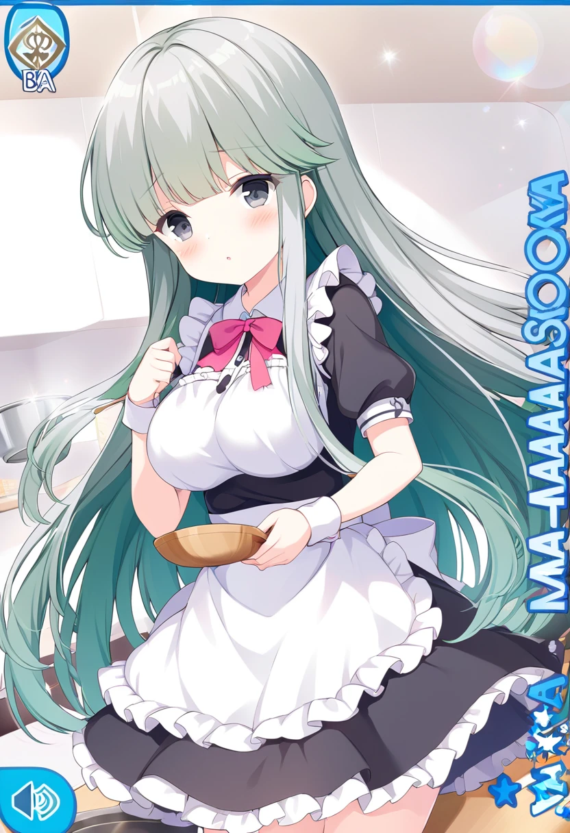 score_9, score_8_up, score_7_up, source_anime, BREAK 1girl, sdrnd, purple eyes, green hair, long hair, bangs, double bun, antenna hair big breasts, blush, open mouth, smile, shy, embarrassed, smile, open mouth, looking to the side, maid, shit inside toilet, toilet full shits, shit, pussy, shitting, toilet,sitting, bathroom,sitting in toilet, sitting on toilet, half closed eyes, standing