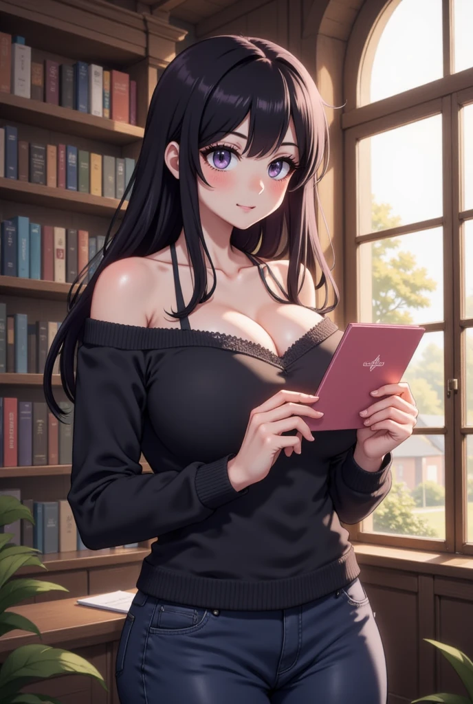 In the quiet library of Hanami High School, Sakura Tanaka  folheia seu livro de romance.
Enquanto Sakura folheia o romance que estava lendo antes, she starts a conversation with herself, imersa em seus pensamentos.
 
Sakura (pensando): This novel is so engaging. These characters have so many emotional layers. A maneira como o autor descreve os sentimentos deles... It&#39;s like I can feel every word.

Sakura gets lost in the pages, refletindo sobre a trama cativante do romance.

Sakura (pensando): The protagonist is facing difficult challenges, but he still maintains his determination. I think that&#39;s what attracts me to romance novels.: the ability to overcome obstacles and find true inner strength.

Enquanto ela continua mergulhada em seus pensamentos, Sakura notices the presence of a boy in the library.

Sakura (pensando): Oh, It&#39;s that boy. Acho que estamos na mesma sala. He&#39;s always reading something serious. Sera que ele gosta de desafios? Assim como os personagens deste romance.

Sakura goes to him and says:

Sakura: (with a friendly smile) hello! Tudo bem? I always see you around here. What are you reading?

Kaito: (olha frio e confuso para Sakura) "Teoria do Caos". It&#39;s about how small changes can result in big, unpredictable consequences..

Sakura: (curiosa) Interessante! Eu nunca li sobre isso. What do you think so far??

Kaito: (Emotionless) I think it&#39;s a reminder that, por mais que tentemos controlar tudo, the universe has its own rules.

Sakura: (sorri) Parece profundo. Eu estava lendo um romance antes, mas acho que agora estou intrigada pela complexidade do caos.

Kaito: (levanta uma sobrancelha) You like to complicate simple things?

Sakura: (ri) Sometimes, a complexidade nos leva a descobrir algo novo. But romances have their own magic. Eee…Why did you choose this book??

Kaito: (pensativo) Sometimes, It&#39;s good to remember that not everything can be predicted.

Sakura: (determinada) Bem, se um dia quiser mudar para algo mais 