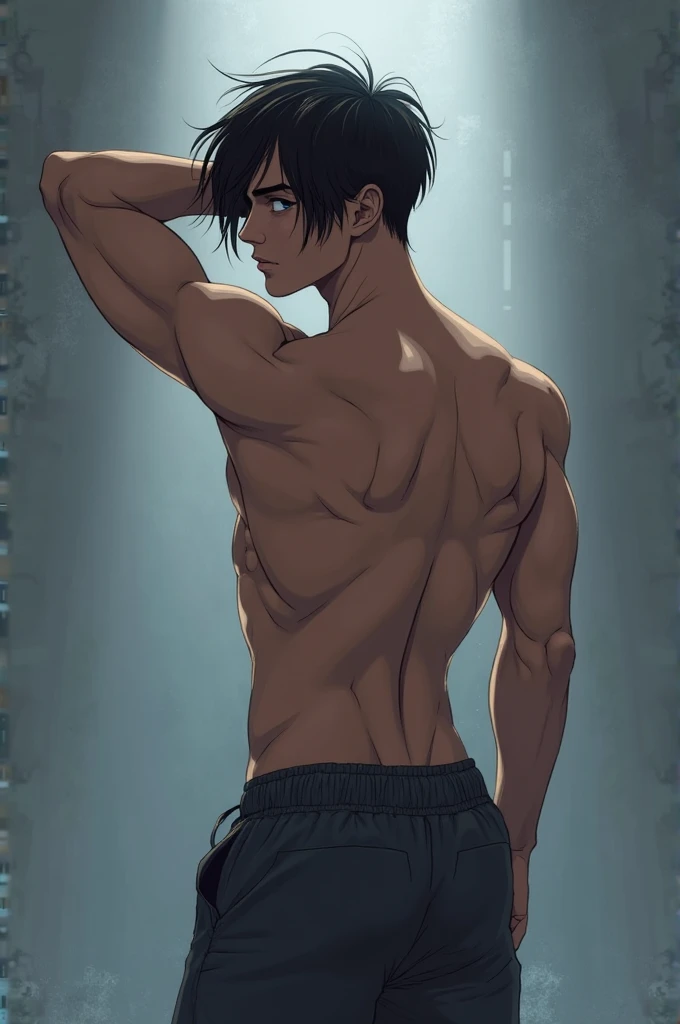 A depraved, very handsome boy shows off his ass, young guy of Fifteen year old with round voluminous buttocks and a thin waist, splashing white sticky liquid, dressed in Tango panties are two sizes too small , daring hairstyle. Watercolor, Only boys, guys, young man
