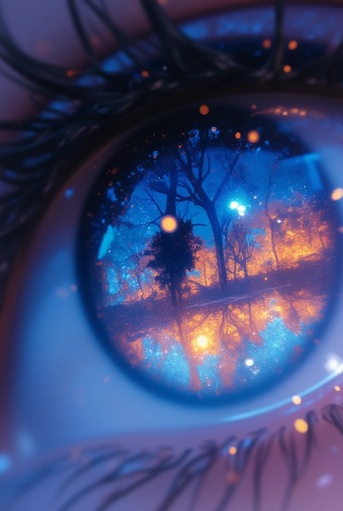 anime-style illustration, ultra high resolution, macro close-up of a girl’s eye,
hyper-detailed iris and pupil, reflection, mirror-like pupil,
showing lake, cinematic lighting, global illumination,
—neg: no distorted eyes, no extra pupils