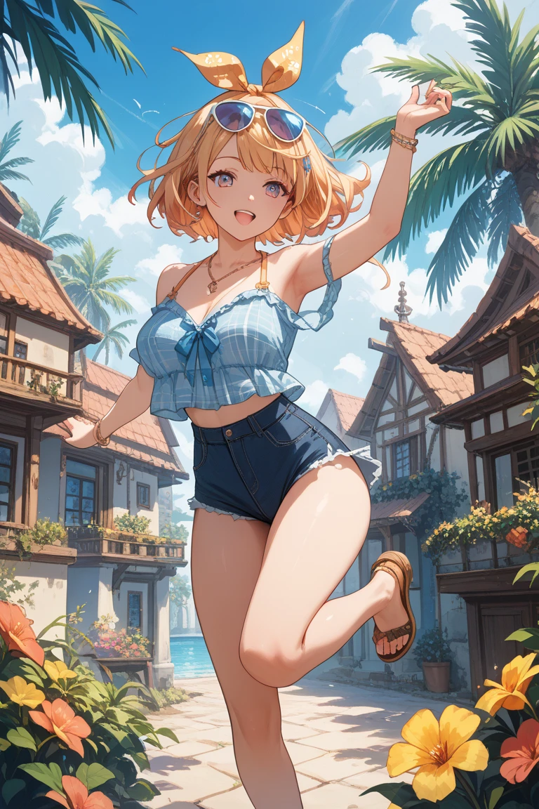 1 girl, big breasts, bikini, sexy