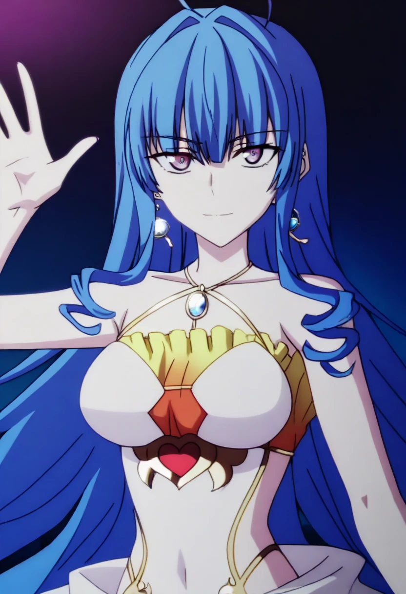 great quality ++ Extremely detailed high resolutionolution, very aesthetic, expressive eyes, (((Perfect face))), (((face symmetrical))), ((good anatomy)), (((perfect hands))), (((8k))), UHD, hd wallpaper, (((detailed high cal, (((((1girl)))))), only, Masterpiece, The best quality, high resolution, Highly detailed, (illustration), Beautiful detailed eyes, ((((upper body))), (((solo))), (((((Miyu Edelfelt))))), (((cosplay of miku izayoi astral dress))), (((miku izayoi astral dress))), (((smiling))), (((fusion))), (((agglutination))), (((Combination))), (((((purple hair))))), (((((yellow dress)))))), (((jewelry))), only, jaeces, earrings, long hair, parody, (((scar))), (((scar ocular))), (((hair ornament))), (((japanese house background))), Side ponytail, scar en la cara, Upper part of the body, (((They smile))), (((cosplay of Weiss Schnee))), (((tiara))), (((jewelry))), (((earrings))), (((neckline trimming))),