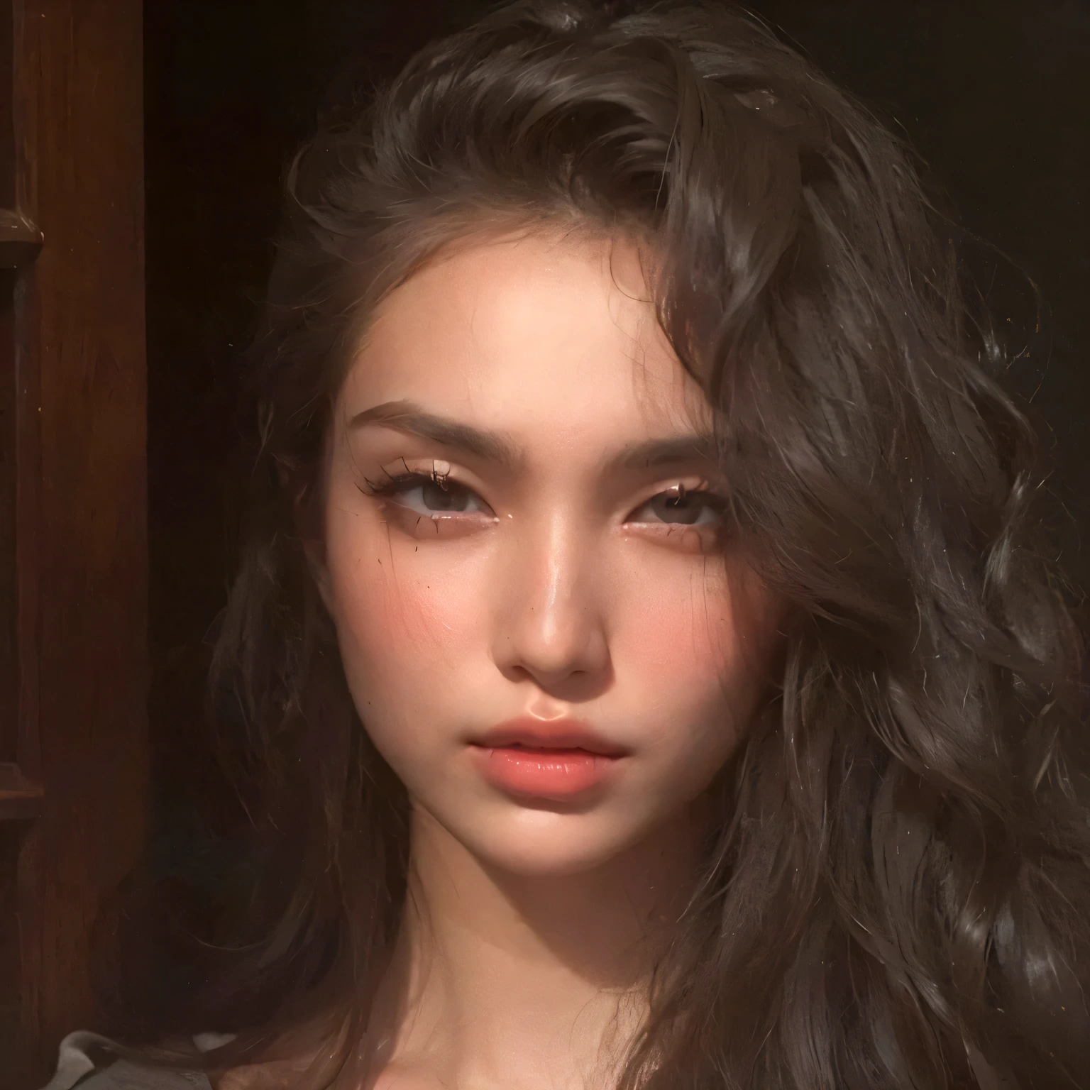 Score_9, score8_up, 16K, UHD:1.2, (masterpiece:1.5), intricately detailed, minute details, RAW photo, professional grade photography, stunningly beautiful girl, very detailed and perfect symmetrical face, perfect body anatomy, slender but curvy, extremely beautiful, very detailed glossy eyes, very detailed full glossy lips, very detailed long shinning hair, straight hair, very long hair, beautiful hair, hair ornaments, gradient hair, very detailed and perfect natural medium breasts, (Realistic, Photorealistic: 1.37), BzTrenchd, Trench dress, long sleeves, K-Pop idol, ((Highest Quality)), ((Exquisite Detail)), ((Surreal)), Absurd Resolution, 18 years old, Young, Sexy female, Point of view, Highly detailed illustration, 1 girl, Medium breasts, Perfect hands, Detailed fingers, Beautifully detailed eyes, Medium length hair, Brown eyes, Very long hair, Detailed background, Perfect eyes, Captivating eyes, Staring. Front view, Fashion, Marciana, BzTrenchd,realhands