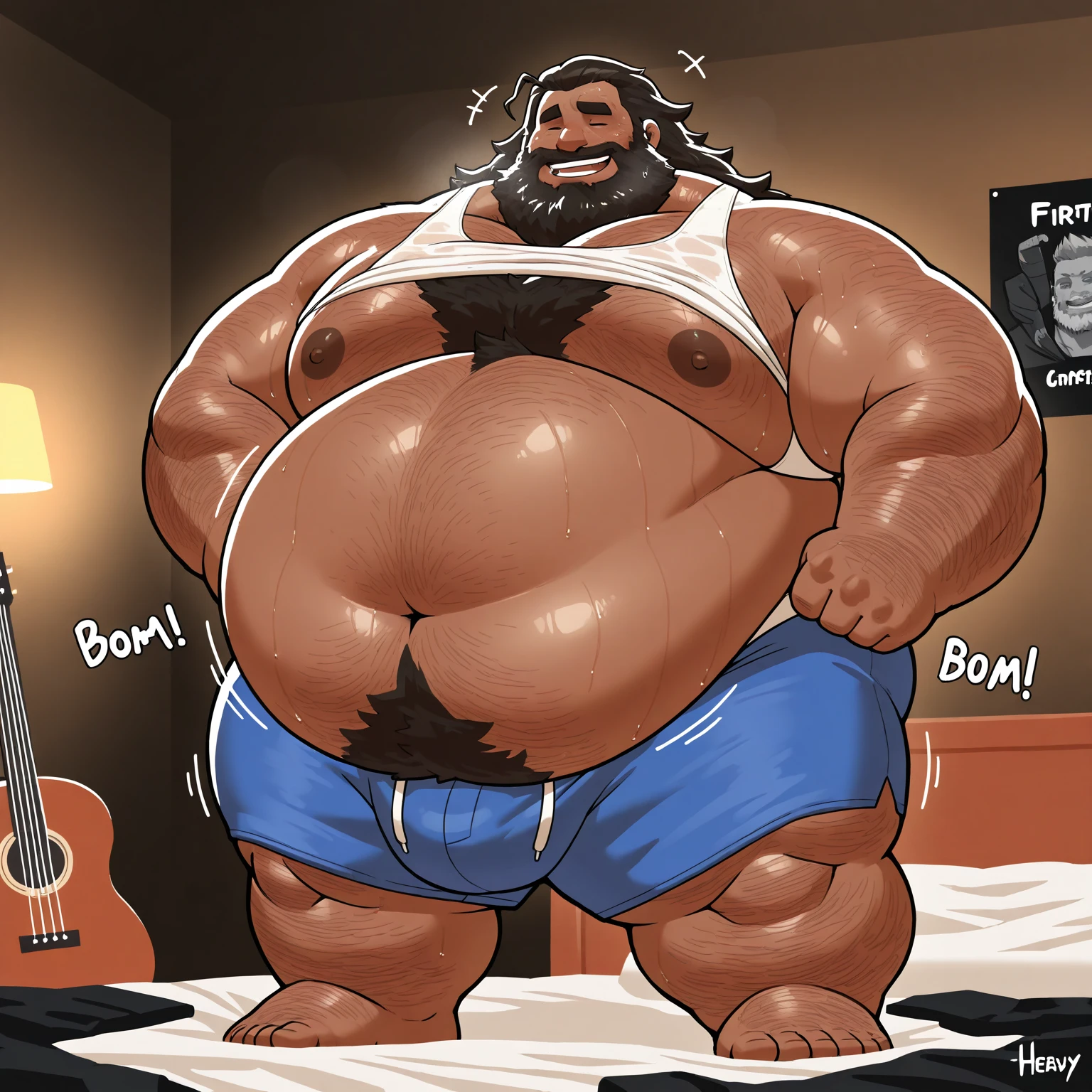 Big black man with big dick