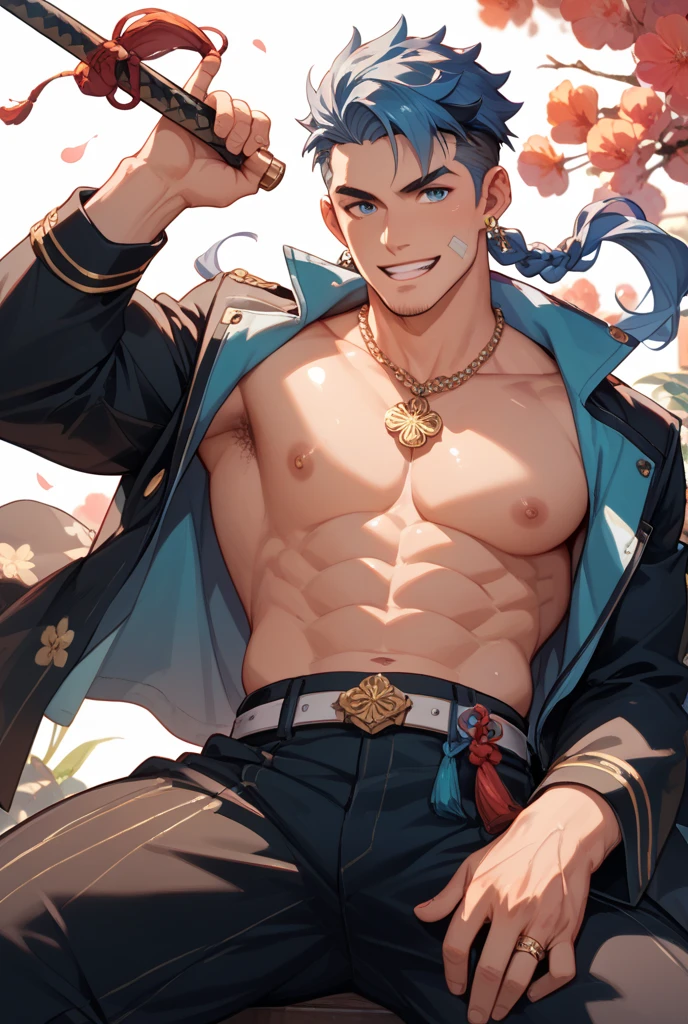 best quality, masterpiece, final fantasy 8, cosplay, squall leonhart, seifer almasy, sexy, gay, homoerotic, big bulge, visible ????? line, best view, perfect fingers, no watermark, no logo, no signature