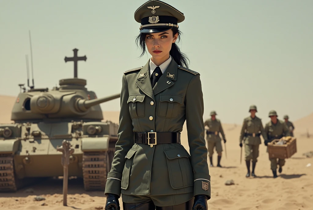 <lora:AnimeOfficer-16:1>, OfficerA, pants, epaulettes, top, jacket, military uniform, boots, (8k, best quality, masterpiece:1.2), (realistic, photo-realistic:1.37), ultra-detailed, 1girl, beautiful detailed eyes, ((full body))