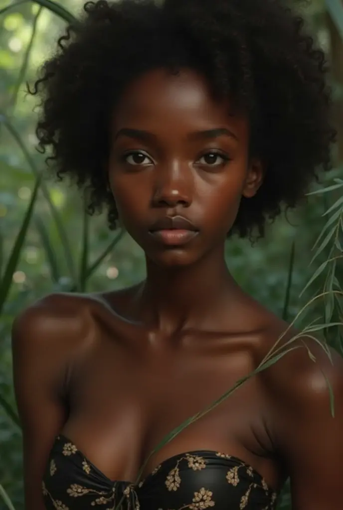 full body, photorealistic, ultra detailed, ((1 African girl)), an extraordinary portrait, 8K masterpiece, photo of a beautiful girl, (nude) (visible vaginal hair and hairy vagina:1.1) ((tribe girl) ), muscular, tribal people, (intense dark skin), Middle Eastern people, (exotic girl), (((shiny dark skin))), beautiful, cute, savannah princess, ((warrior tribe, perfectly shaped body )), ((brunette woman,afro hair)), medieval pants