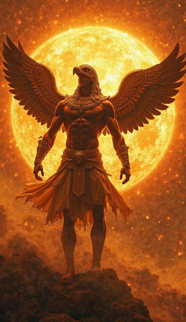 Aztec sun god , related to the eagle