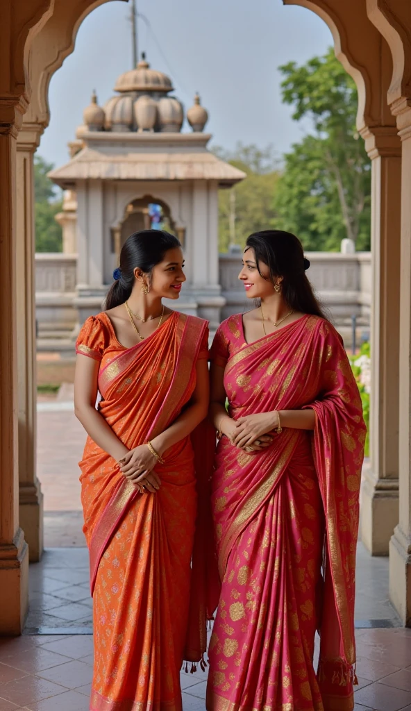 (Masterpiece),(8K),(High Quality),in luxery CEO room,Sixty years old indain lady CEO and 30 years old lady secretery in vibrant sari raised up and showing their pussies,vaginas to each others,Other 40 years old office lady wears sari and woth open blouse showing her breast to CEO and secretery while squeezing her breasts.