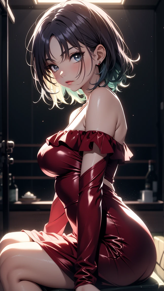 Adolescentes. 3 garotas, e 3 meninos, 1girl, red hair, short hair, mature, solo, close up face, short hair, police uniform, armoured, police headset, mouth open, shout, 1girl, blush, blush stickers, breasts, brown eyes, brown hair, heart, looking at viewer, necktie, open mouth, pantyhose, pleated skirt, school uniform, short hair, simple background, skirt, smile, solo, speech bubble, spoken heart, uraraka ochako, white background
((masterpiece, highest quality, hyper be familiar with, insanely be familiar with, exquisite, beautiful, 8K)), (more detailed), (sharpen:1.2), (((Bright interior:1.4))), (((face focus))), be familiar with Clothes, ((looking at the viewer)), 1 girl, alone, Mobnurse, bangs, blond hair, (((short hair))), brown eyes, light-blue scrub costume, light-blue scrub cap, (((pokies))), large breasts, garter-belt and stockings, ((autopsy room)), ((highest quality)), ((masterpiece)), ((realistic)) 19 years old, redhead girl, shoulder length hair, relaxed and happy face ((thin)) (Big breasts), ((( Chinese dress turquoise blue short dress))) (((mini skirt))) ((sexy dress)) Odango hairstyle (((detailed character sheet, Front view, Side view, 3/4 view))) (((white background))) 6 and a half whole bodies (8k, Foto RAW, La mejor calidad, Obra maestra:1.2), Ranma Chan, Ranma Red Shirt, red hair, braided belt, blue pants, martial art
RanmaChan, cabello rojo, Cabello con trenza, ojos azules, ojos detallados, cuerpo completo, pose open door masterpiece, ultra quality, Beautiful detailed, extremely detailed,16K, exquisite, absurdity, highres, Beautiful background, Beautiful eye, Beautiful skin, anime style, 1girl, solo, looking at viewer, upper body focus, :1.5))), huge breasts, big ass, red_hair, single braids BREAK Ranma red_shirt, ranma black_pants, Black_kung fu_shoes BREAK cameltoe, cheeky smile, wide open mouth, double teeth, (masterpiece:1.2、best quality、Masterpiece)、1 female、Solitary、classroom、sky、sit、Blonde、Double tail、Red Eyes、(sleeveless sailor s