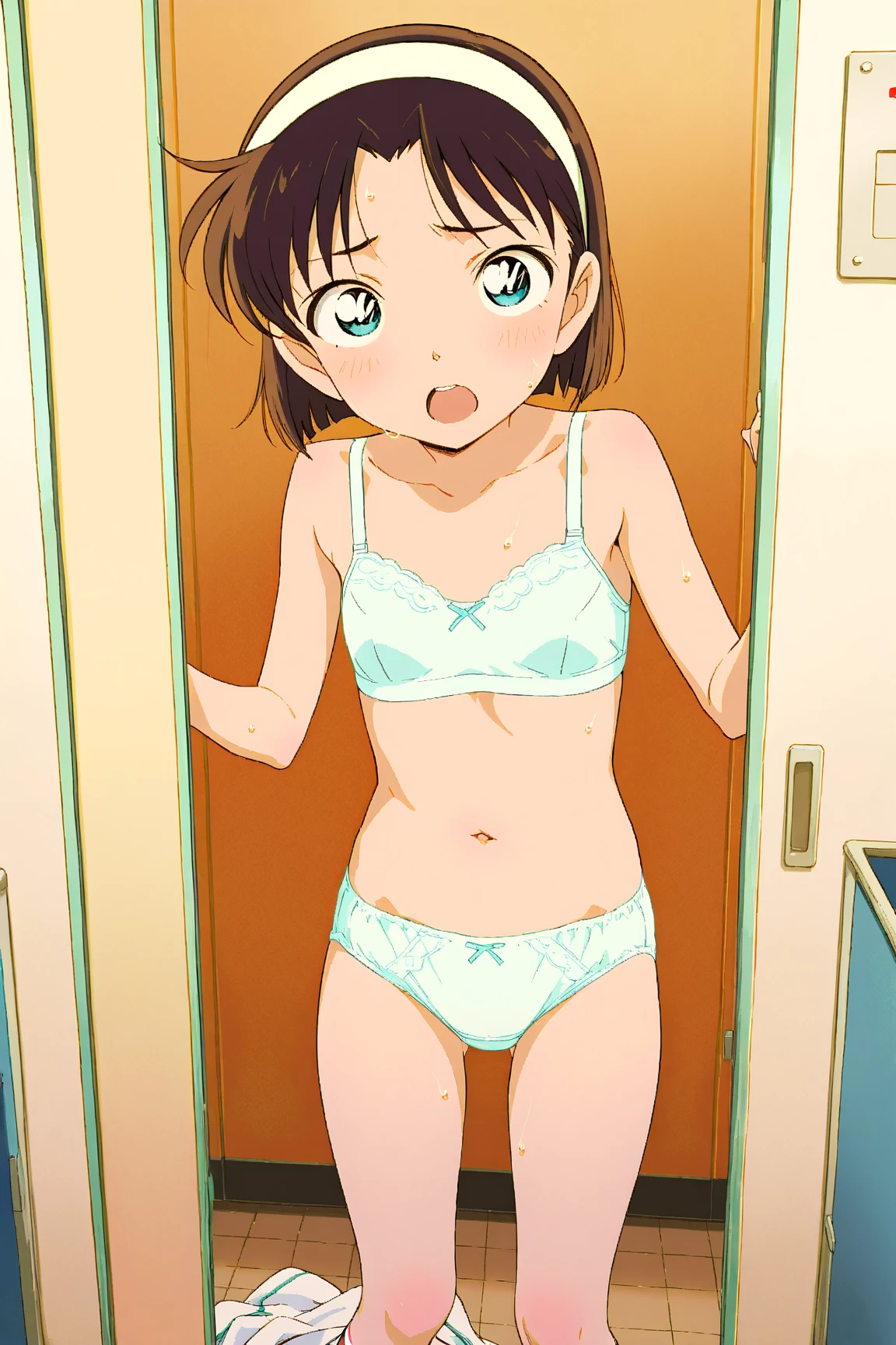 mitsumi,nude,panty,bra