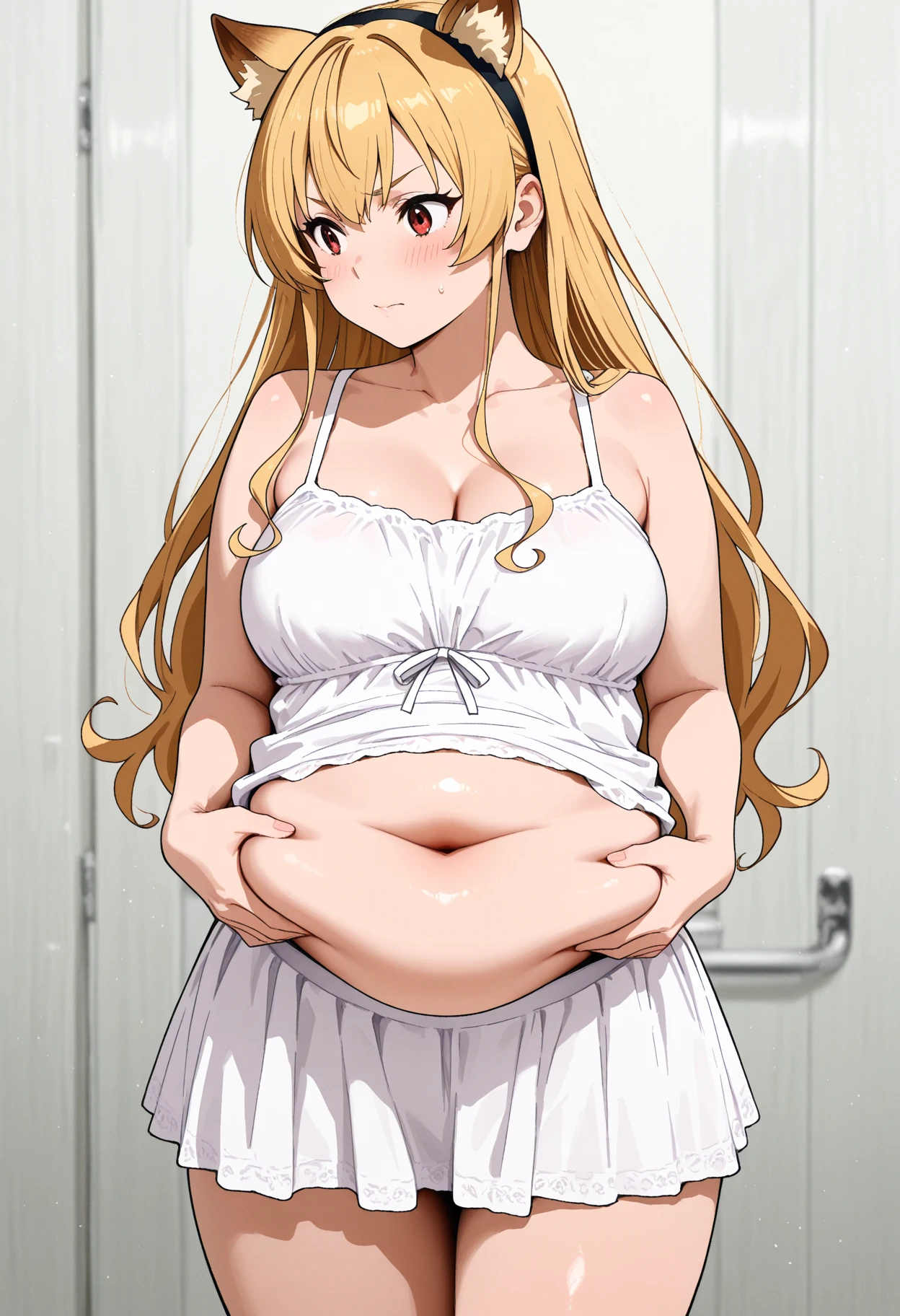 score_9, score_8_up, score_7_up, source_anime,
akaneminagawa, akane minagawa, long hair, bangs, brown hair, brown eyes, Big breasts, bikini, panties, Heels, big belly, indoors, bead, background, rubing belly, smile, happy, White nails
looking at viewer, cowboy shot, solo, pregnant, possing, Lying down, massaging her belly