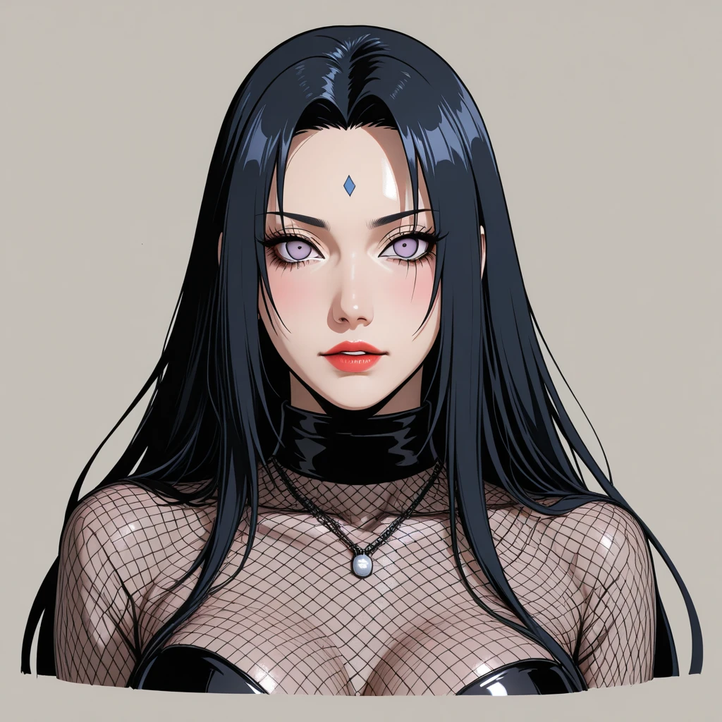 a tall girl with long black hair, violet eyes with a serious gaze, soft and charming face, wearing a black jacket and black pants, in a dark room setting, (best quality,4k,8k,highres,masterpiece:1.2),ultra-detailed,(realistic,photorealistic,photo-realistic:1.37),extremely detailed face and eyes,beautiful detailed eyes,beautiful detailed lips,extremely detailed eyes and face,longeyelashes,high quality portrait,chiaroscuro lighting,dramatic lighting,cinematic lighting,dark moody atmosphere