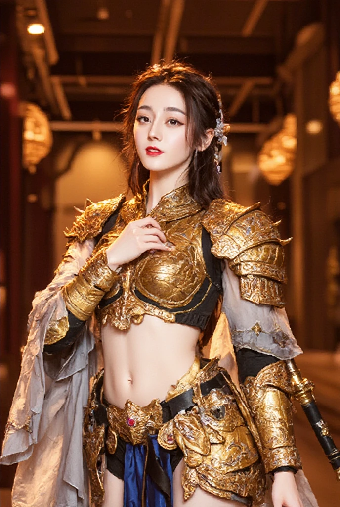 Kingdom Chancellor's Daughter High level image quality、8k、real live action、original photo、top quality、masterpiece, high resolution ponytail hair, Beautiful black hair, hair length up to waist, sharp nose, Pretty face wearing a captain's hat, Wearing black combat uniform embroidered with gold thread..
muscular body, I have abs, have a lot of muscles, very big breasts, Thigh muscles stand out, great ass 근육, great ass.
Standing up and stretching on a boat floating in the sky. There are a lot of clouds around.
Stretching your hands above your head, armpits exposed. ARMPITS HAR, ARMPIT HIR, I CAN SEE HER HUSHY HAIRY. I have abs, Every single muscle of hers is clearly visible.. The color of the clothes is black with gold thread on the background.. And the lower part of the chest is exposed.I CAN SEE HER SO MUCH ARMPITS HAIRY