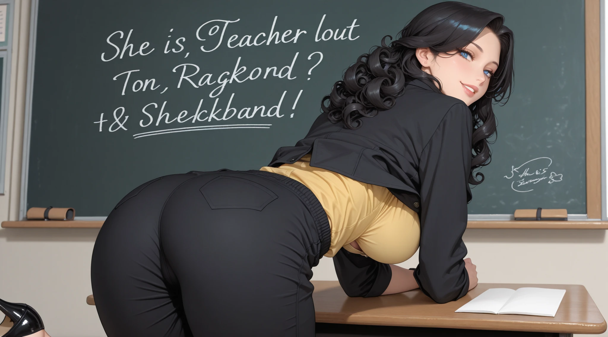 score_9, score_8_up, score_7_up, score_6_up, score_5_up, score_4_up, (source_anime), 1girls, 1futa, Classroom, full body, massive breasts, madure woman, teacher, ??? , big size difference, Elementary school student, small ??? girl, futa on female, pussy sex, futanari, Forced, rape