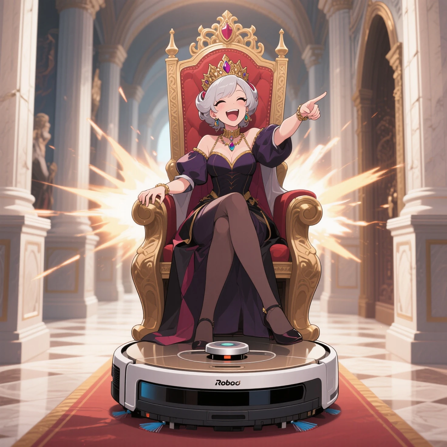 score_9, score_7_up BREAK grand piano, sitting, playing piano,1girl,purah,white hair,red eyes,hair ornament, red headband, red glasses, sleeveless shirt, white coat, black skirt, red leggings, gloves,smug,closed mouth,middle finger,looking at viewer,mature female <lora:grandpiano-concept-richy-v1_pdxl:1>  <lora:purah-pdxl-nvwls-v1:0.8>   <lora:riz_pd_dora:0.8>