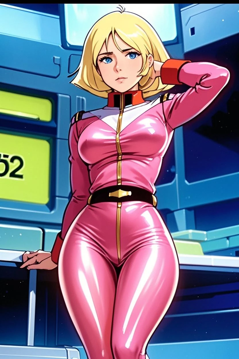 (high resolution, masterpiece, best quality, anime, official art:1.4), amazing fine details, all intricate, gloss and shiny, awesome many layers, 8k wall paper, sketch, illustration, short hair, weird hair, sayla mass, red boots, exposed breas, red high heel boots, red high heels, solo, red thigh boots, red thighhigh boots, ((covered_erect_nipples)), blonde hair, blue eyes, red bodysuit, red fingerless gloves, red gloves, red latex suit, red tight clothing, evil grin, dominatrix, spiked bracelet, platform boots, belt, bondage, red bondage gear, red bondage outfit, red spies outfit, red tactical gear, red tactical uniform, red skintight bodysuit, milf, villain, full body, (((((evil, dark persona, )))), contrapposto, beautiful, (masterpiece:1.2), (best quality:1.2), perfect eyes, perfect face, perfect lighting, 1girl, solo, milf, mature female, lips, smirk, makeup, leather corset, fishnet stockings, warm colors, wink, (glowing eyes), full body, tattoo, leg tattoo, shoulder tatoo, arm tattoo, bimbo,