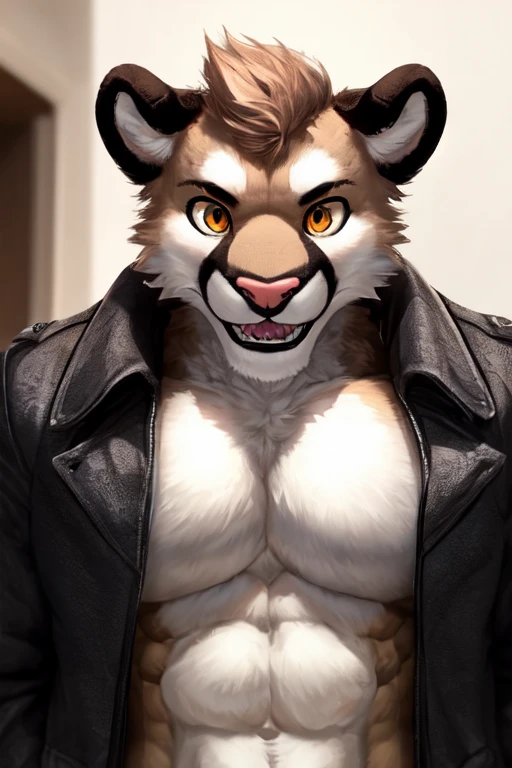 (((Hyena))), (((open shirt))), ((blue jeans pants)), (((full body portrait))), showing pecs, showing chest, male, solo, adult, muscular abs, big pecs, nipples, older, detailed muscles, strong muscles, huge muscles, brown hair, (((lying down in bed))), (bedroom background), detailed face, smiling, muscular chest, muscular, (happy face), looking at viewer, bodybuilder body, hunk, beefy, night, body hair, hairy chest, by bruteandbrawn, by personalami, by chunie, by kenket, (intricate, high detail, film photography, soft focus, RAW candid cinema, photorealism, realistic, photorealistic, analog style, subsurface scattering, masterpiece, best quality, ultra realistic, 8k)